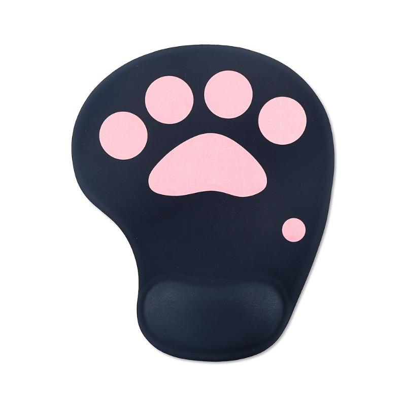 Ergonomic Cat Paw Mouse Pad With Wrist Rest Pad Comfortable Surface Mousepad For Gaming Office Home