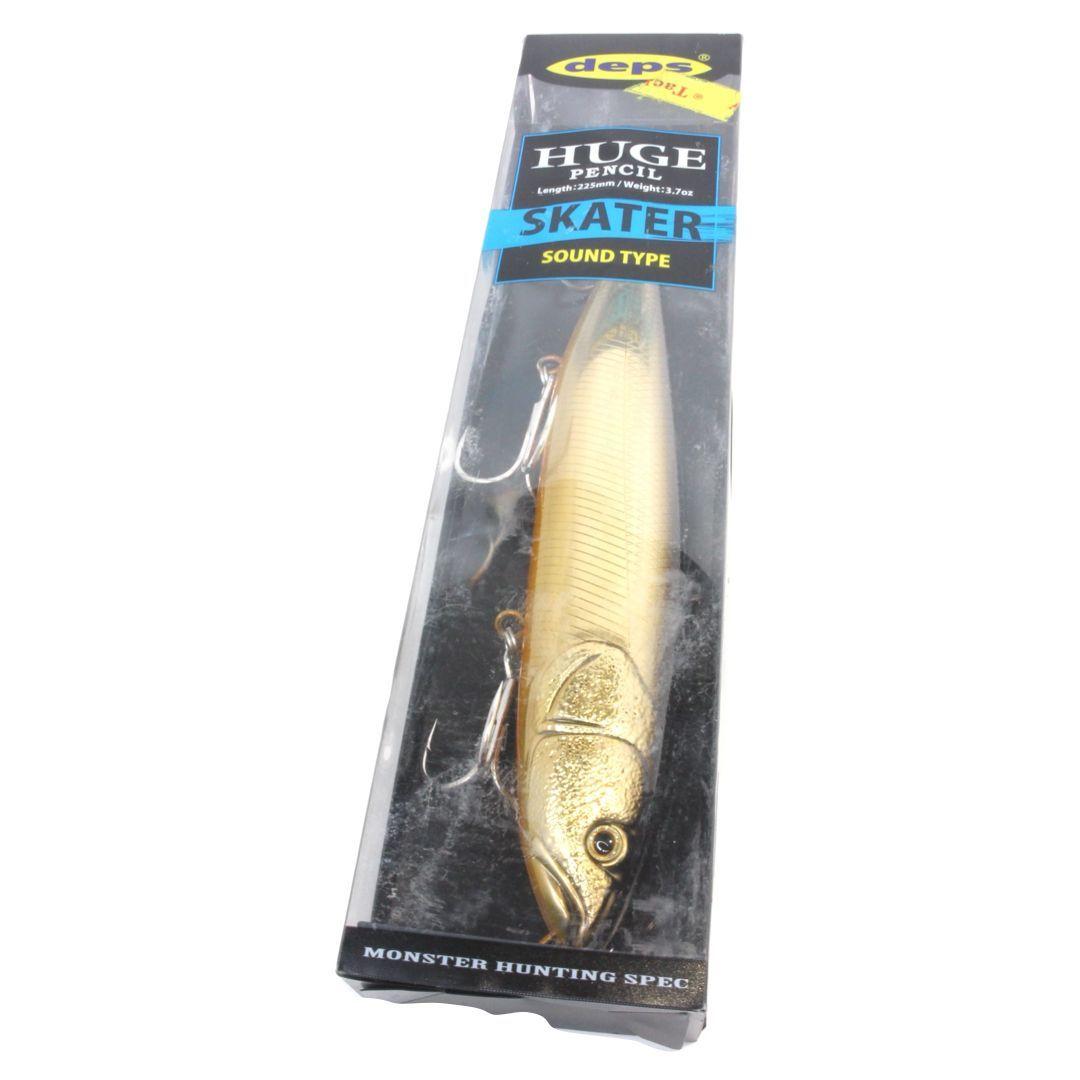 Used [deps] HUGE PENCIL Skater Lure Fishing