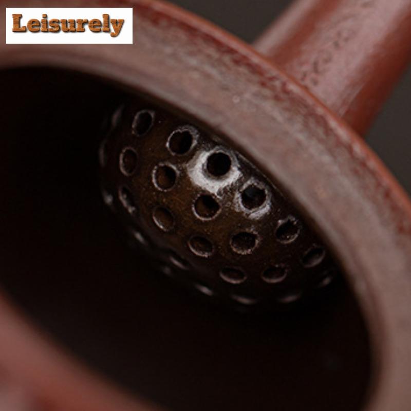 Brown Red Old Rock Mud Tea Warmer Holder Candle Heater Stove Household Kettle Stand Baked Milk Jar Carbon Furnace Cha Decoration