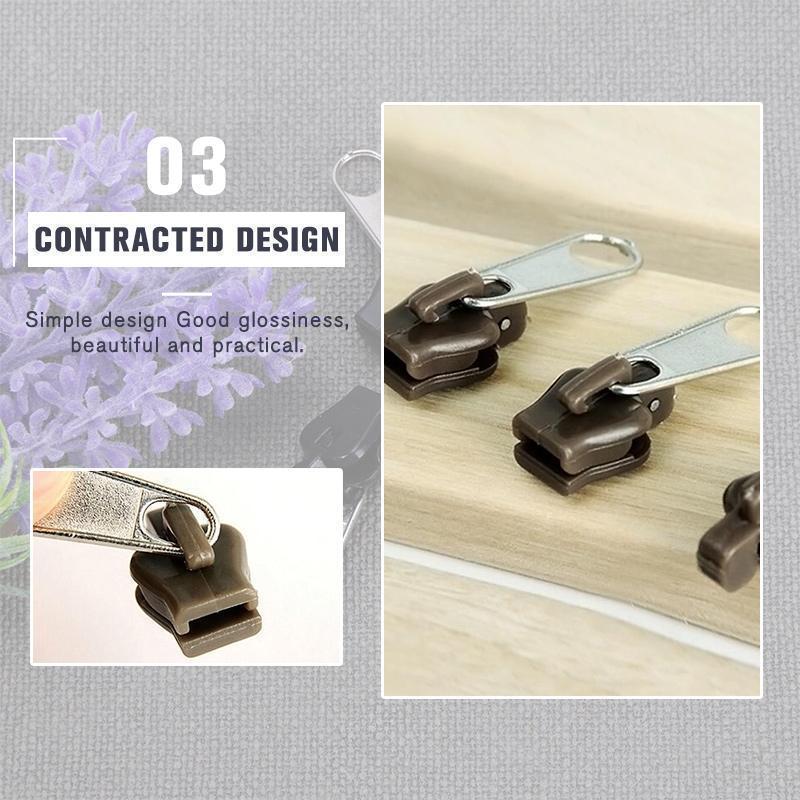 Instant Zipper Uniwersalny zestaw naprawczy Zestaw naprawczy Wymiana suwaka Zipper Zęby Ratownicze zamki błyskawiczne do szycia