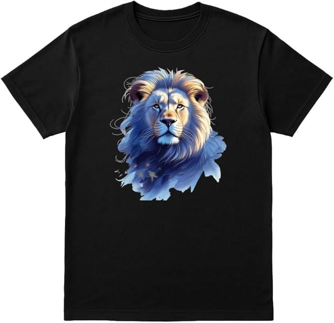 Regal Blue Lion Graphic T-Shirt XL