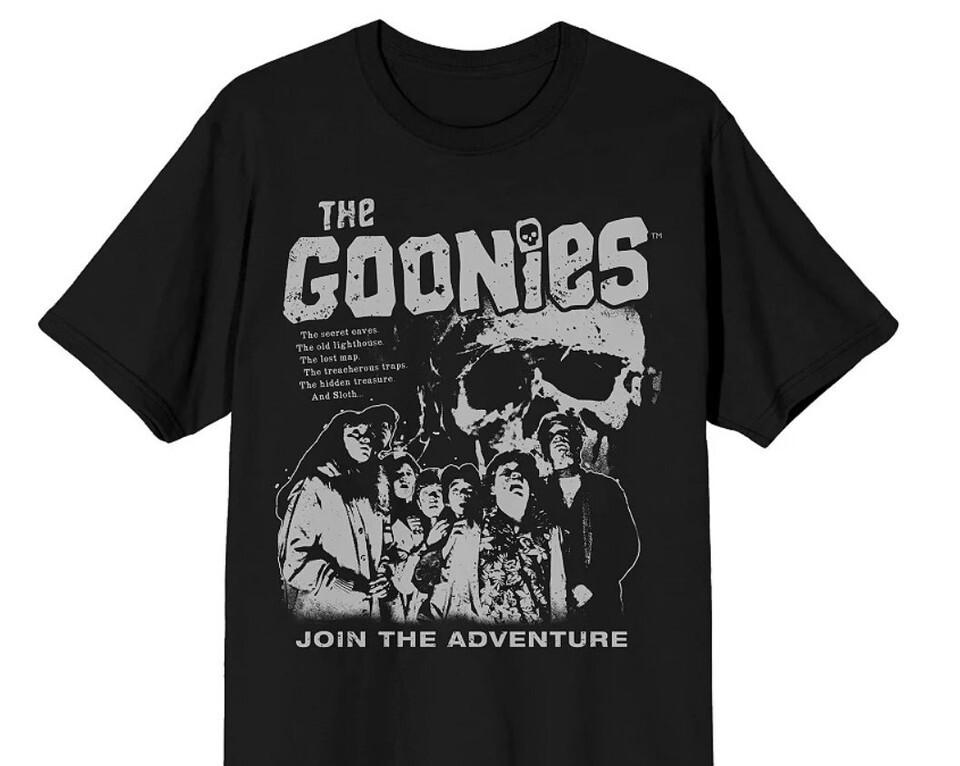 

The Goonies Join The Adventure Movie Poster Tee Shirt S-3XL Q8451 Unisex T-Shirt XL