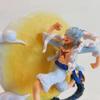 Stay away from the spark, 14cm one-piece anime figurine, Munch D. Luffy gear, 5-shape moon elf Nica with moonlight action figuri