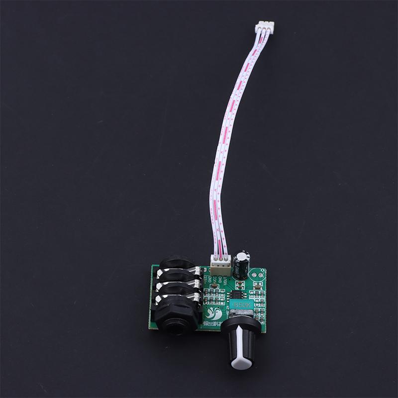 High-Impedance Tl072 12V Guitar Instrument Signal Amplifier Operational Amplifier Preamp Board