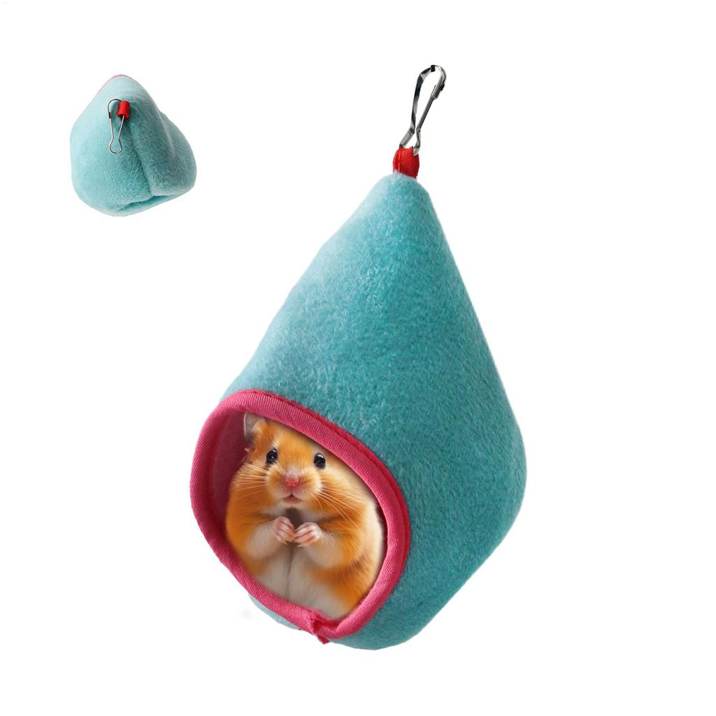 Ferret Hammock for Cage Hangable Hedgehog Nest Hamster Squirrel Hammock for Enrichment Relaxing Sleeping Indoor Outdoor Tiny Pet