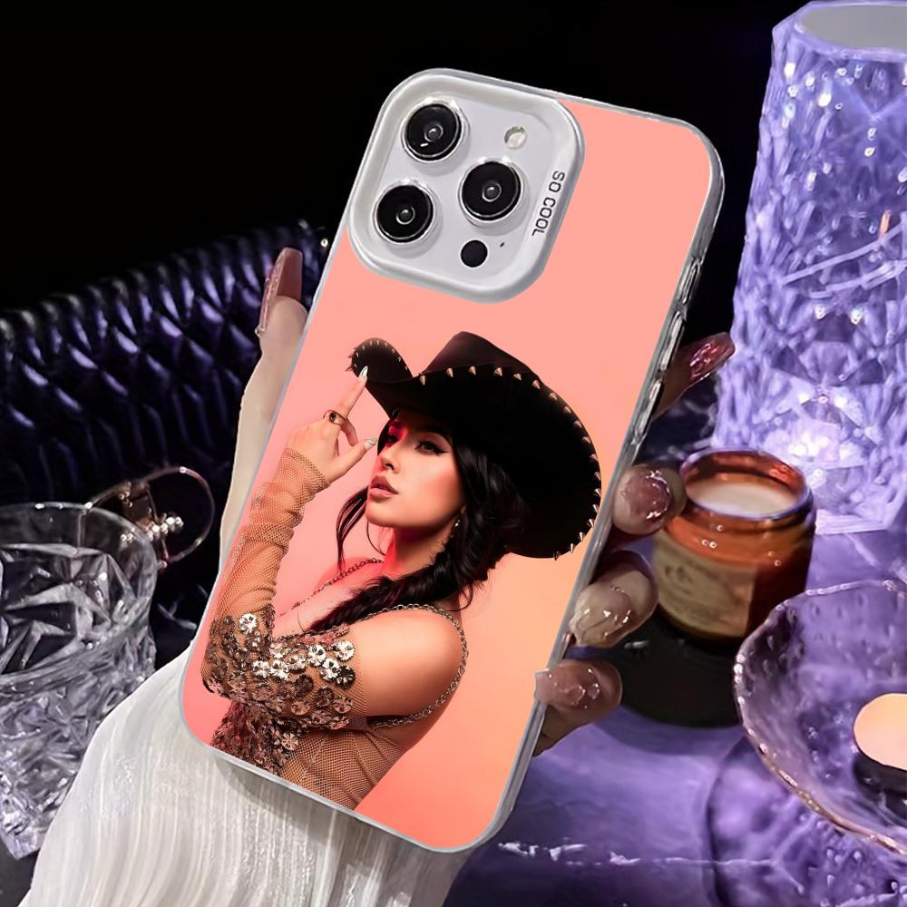 Fashion Becky G White Translucent Mobile Phone Case for iPhone 17 16 15 14 13 12 11 X XR XS Air Pro Max Plus Colorful Cover