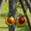 Schwingender Obstblumentopf Schmuck Haus Kreativ Balkon Außen Hängender Schmuck Harz Handwerk
