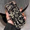 Pink Lily Flower Print Clear Phone Case For iPhone 17e 17 16 15 14 13 Pro Max 17 Pro 16e 12 11 Transparent Shockproof Soft Cover