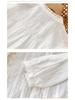 Autumn Women's French Long Sleeve White Shirt - Chic Socialite Style for European & American Fashion