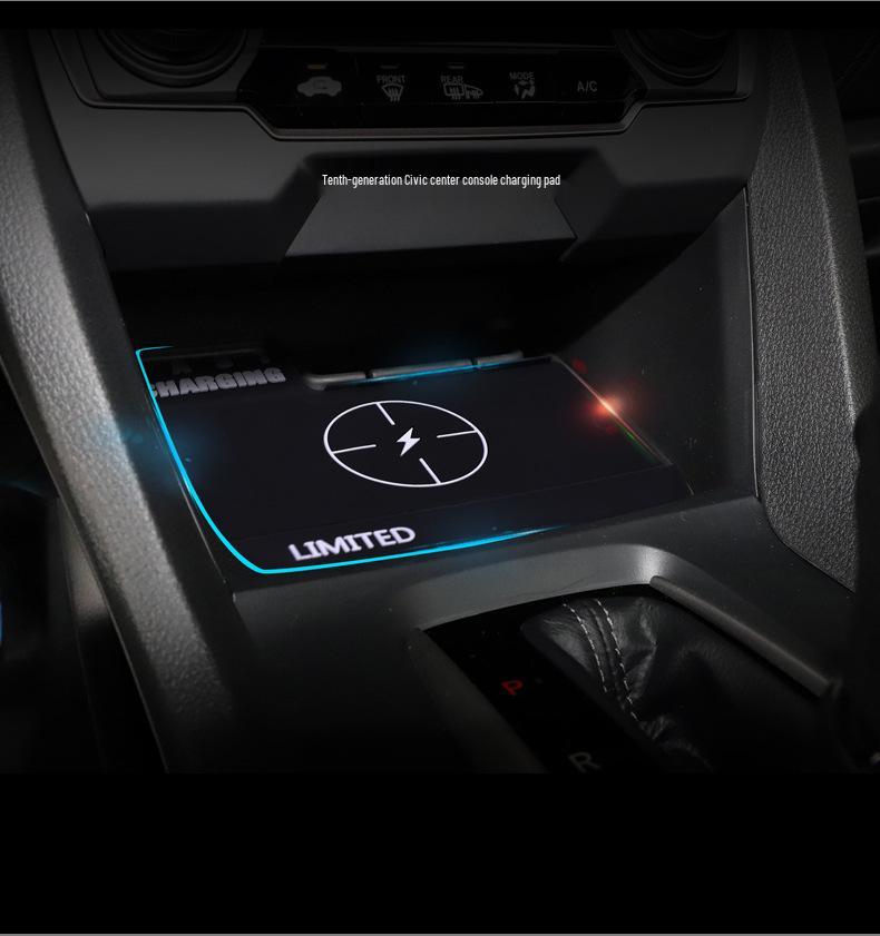 Odyssey Wireless Charger & Storage Box for Elysion: Console Decorative Car Accessory.
