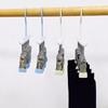 10 Clip Clothes Hanger Non-marking Clothes Drying Rack New Sock Clip