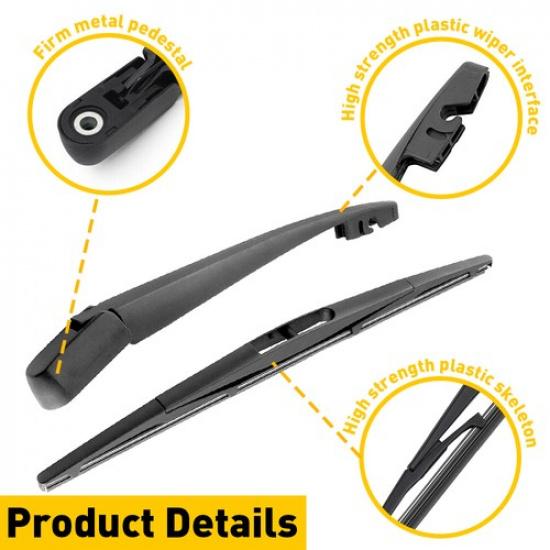 Essuie-glace et lame d'essuie-glace arrière pour Subaru Forester Legacy Outback 2002-2016 86532SA070