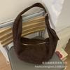 Retro Bag Women's 2025 New Popular Fashion Shoulder Bag High Sense Simple Large Capacity Commuter Dumpling Bag