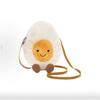 Jelly Croissant Jc Shaped Plush Crossbody Bag Toys Gifts Pouch Casual Outings