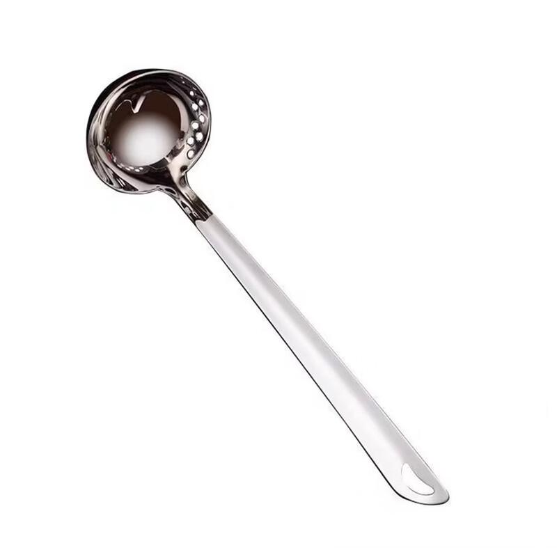 

OIMG Ceramic Long-Handle Hotpot Ladle & Strainer Set