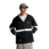 Li Ning Wade Series Comfortable Casual Minimalist Hooded Zipper Loose Letter Color Block Long Sleeve Jacket Men Jackets AFDV121-4