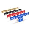 Music Score Fixed Clips Sheet Holder Replacement Plastic Piano Sheet Music Clip Piano Key Pattern Piano Sheet Music Clip