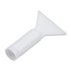 AB Static Mixer Tube Flat Nozzle Adapter External Thread Wide for Industrial Epoxy Resin Adhesive Dispensing Projects