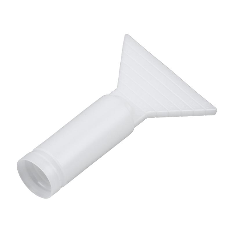 AB Static Mixer Tube Flat Nozzle Adapter External Thread Wide for Industrial Epoxy Resin Adhesive Dispensing Projects