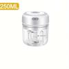 Electric Mini Garlic Mincer 100/250ML USB Vegetable Onion Chopper Portable Small Food Processor for Ginger Chili Vegetables 3