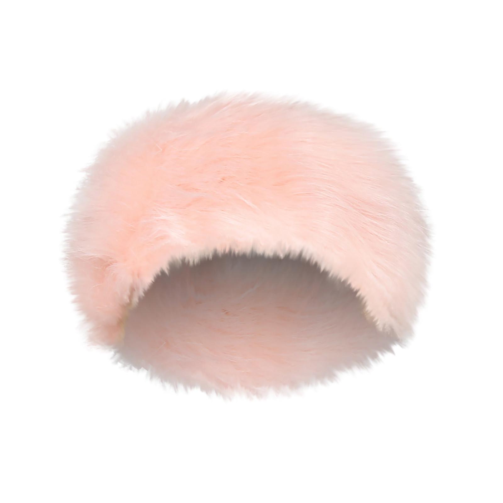 

Fashion Ears Riding Mask Cover Hat Outdoor Winter Skiing Plush Ear Warm Multifunctional Hat рожевий