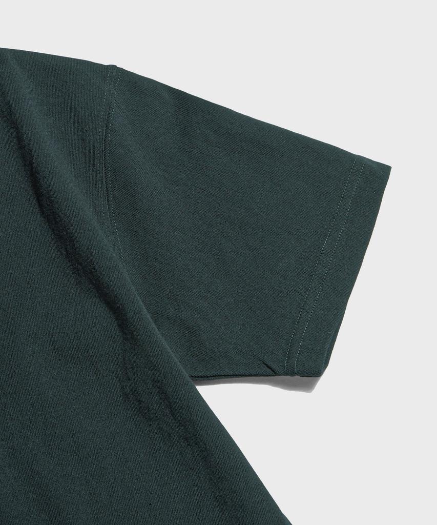 Beulonseun 9Oz Usa Cotton Tubular Tee Dark Green
