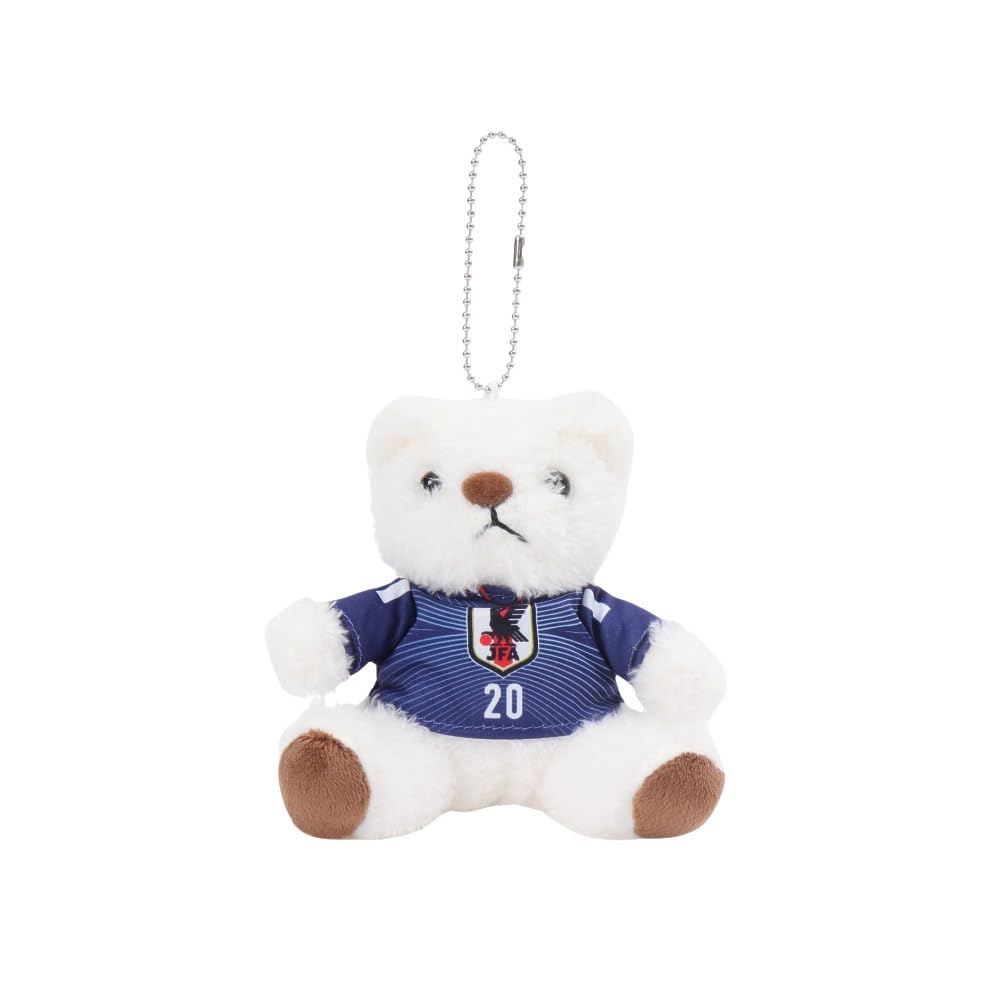 JFA Soccer Japan National Team Uniform Bear Key Holder 2026 (SAMURAI BLUE) STADIUM LINE JO537