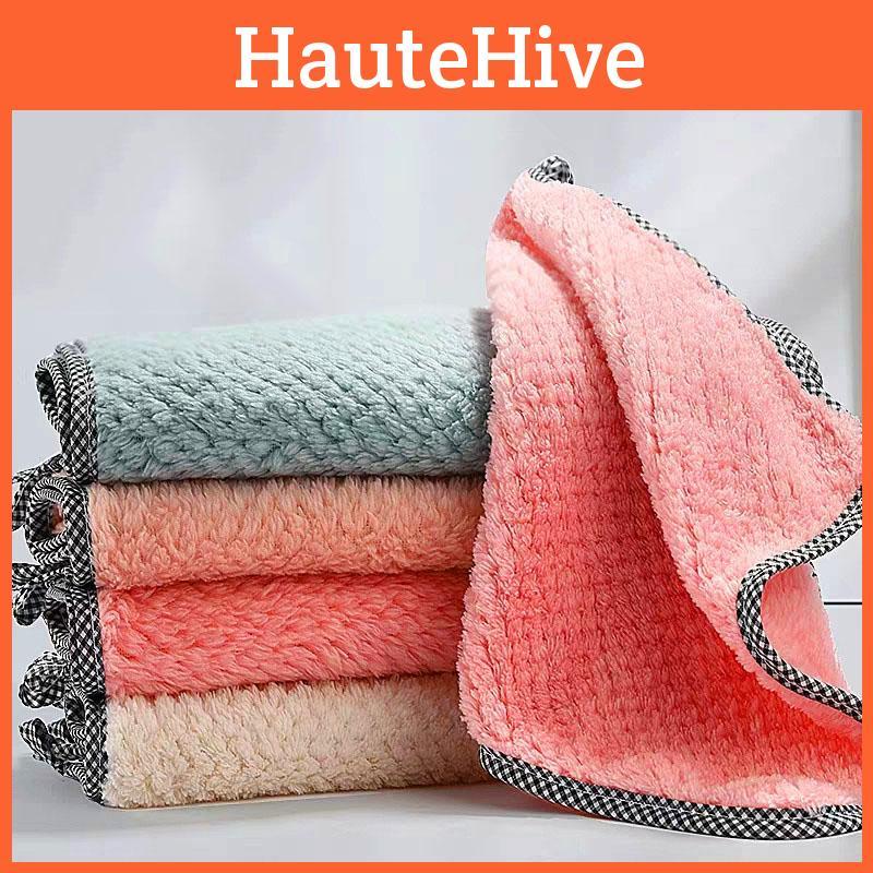 Ultra Saugfähiges Superweiches Mikrofaserküchenspültuch Ideal für Haushaltsreinigung