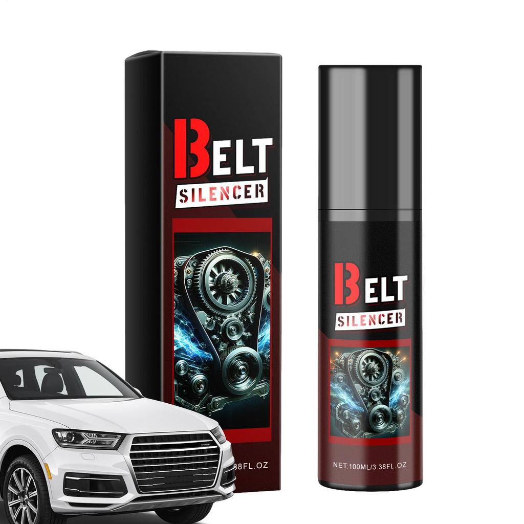Car Engine Belt Silencers Car Engine Belt Noise Lubrication Protection 100ml Prolongs Belt Life Engine Belt Dressing Spray