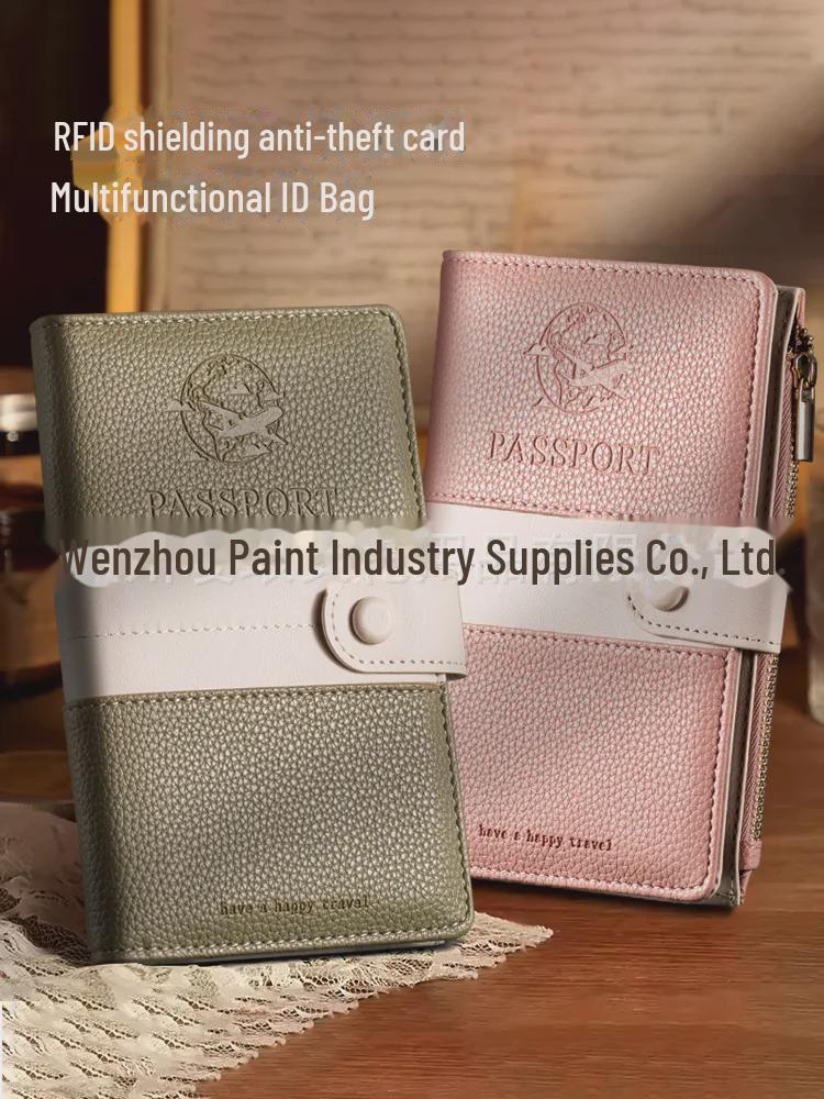 Passport and License Holder Wallet: Cross-border Travel Organizer for Men and Women