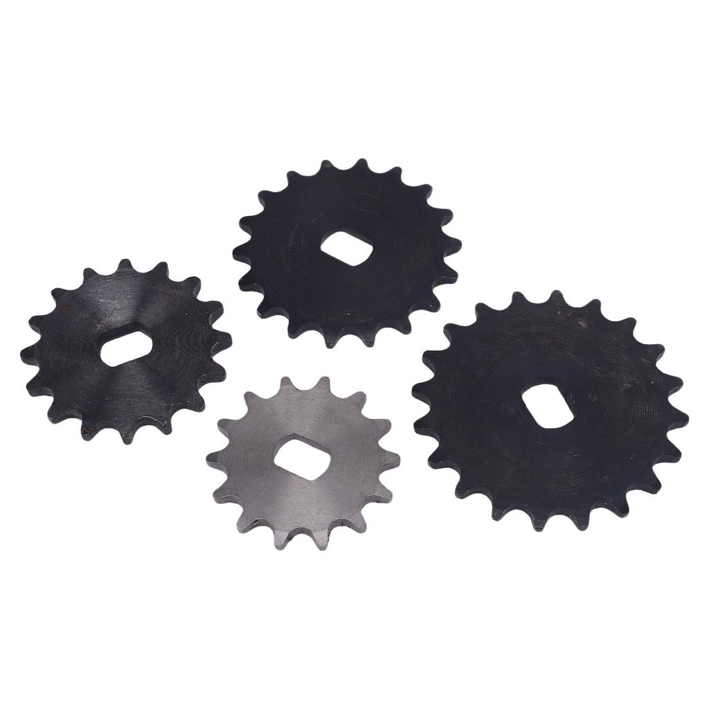 420 Chain Sprocket 14T 16T 18T 20T Sprocket Inner Diameter 12x17mm H Hole Motor Chain Sprocket