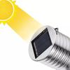 5LEDs Clip-On Solar LED Light Waterproof Exterior Lights Colored Shell Outside Warm White Outdoor Terrace Decoration Garden