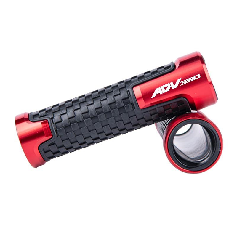 For HONDA Adv350 Adv 350 ADV350 2020-2026 2026 Accessories Motorcycle Handlebar Grips CNC aluminum Rubber Hand Thruster Grips