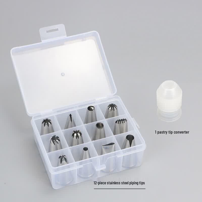 QW 12-Piece Cake Decorating Piping Nozzle Set