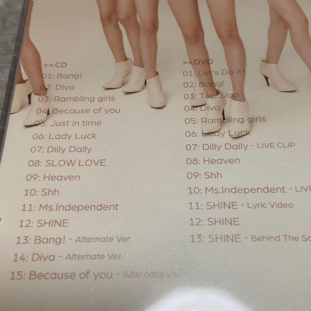 [USED] AFTERSCHOOL / BEST First Press Limited Edition MUSIC VIDEO