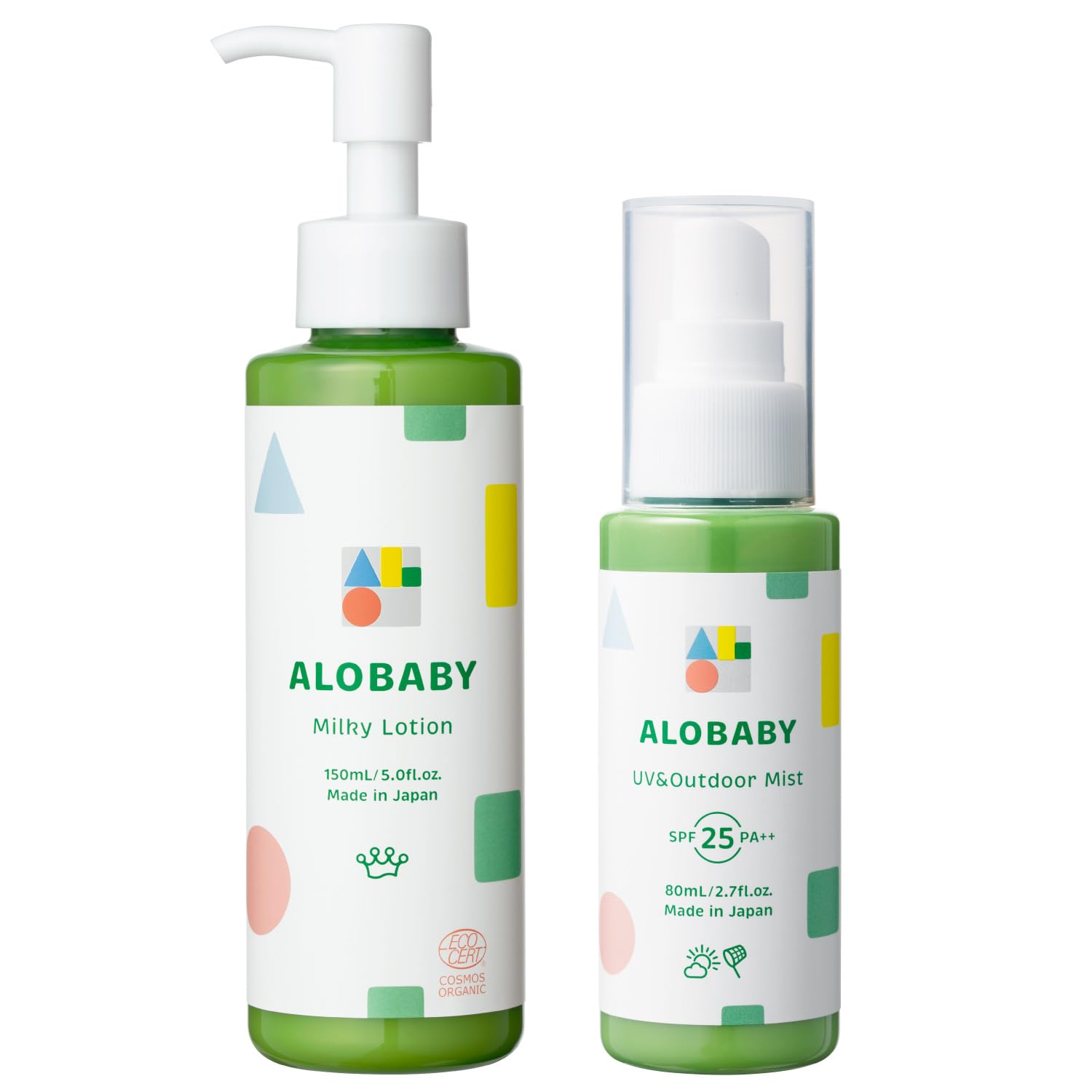 

Alobaby Milk Lotion Big Bottle 380ml UV Outdoor Mist 80ml Design UV Mist Regular Size Gentle + & (Standard + Lotion, Aroma)