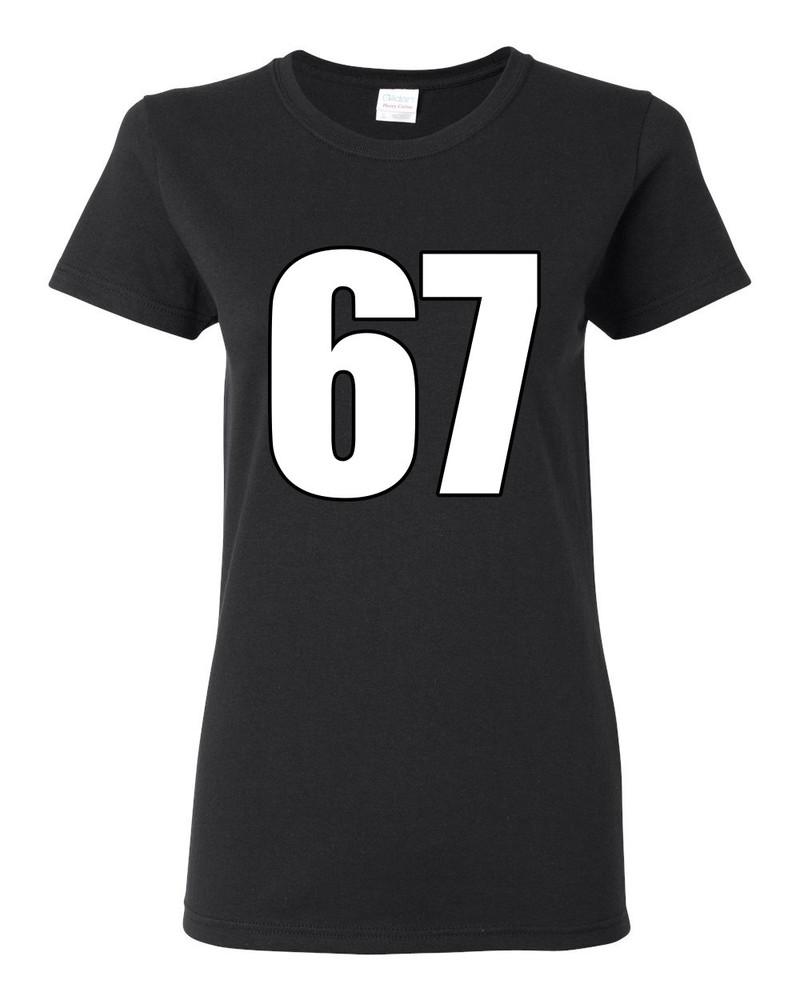 67 Viral Gen Z Slang Meme, Funny Internet Trend Womens Graphic T-Shirt Unisex T-Shirt L