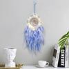 Life Tree Wind Chime Stone Hanging Ornament Fresh Girl Heart Forest Feather Pendant Bedroom Windowsill Creative Decoration
