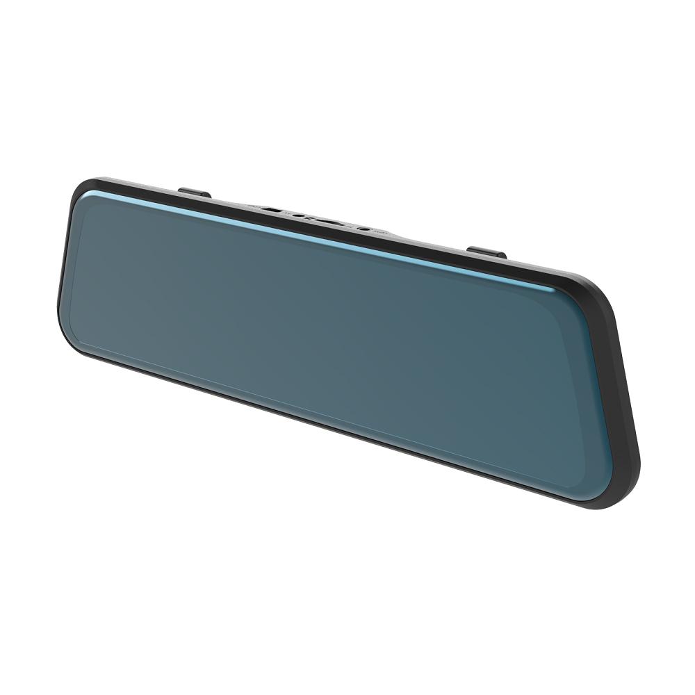 10 Inch Streaming Media Driving Recorder, Rearview Mirror, Three Lens WiFi High-definition with Reverse Rearview Touch Screen