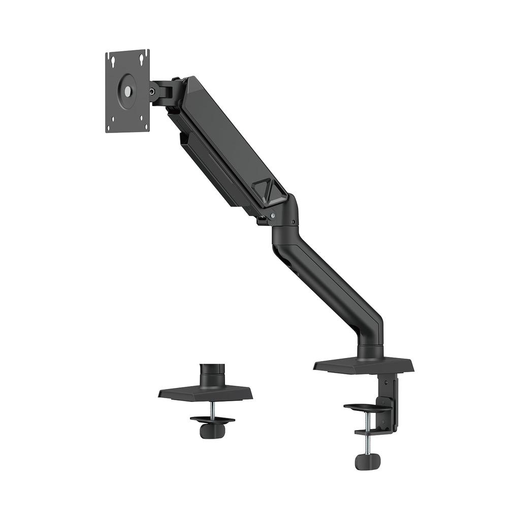 GOPPA Goppa Adjustable Single Monitor Arm, Black, Compatible with 17-34 Inch Monitors, Recessed VESA Compatible, GP-DPAS1R/B-UE