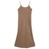 Aimeolkeu Slip Dress (Camel)