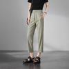 SOFSIL Women's Slimming Elastic Waist Cropped Trousers