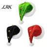 Party Favor for Christmas Event Hat with Bells, Plush Santa Pompom, Creative Holiday Gift Kids Unisex Jingle Bell Adults, Headpiece Cozy Warm