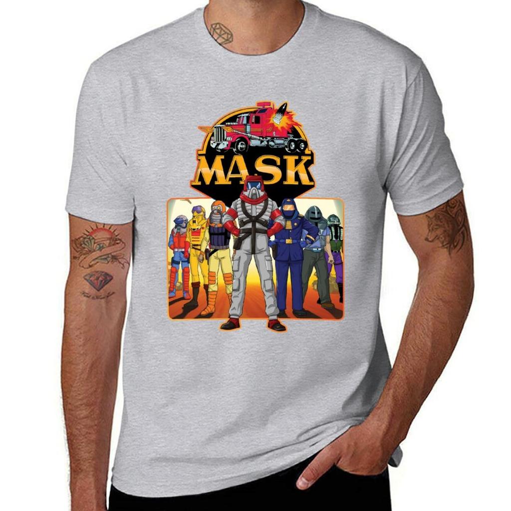 Always Wear Your M.A.S.K T-Shirt Shirts Graphic Tees Blouse Quick Drying Clothes for Men