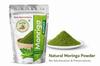Organic Moringa Leaves Powder – 100g | Herbal Superfood for Skin Glow & Hair Strength 100% pure No Preservatives No Artificial Colors Machine Deh