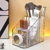 Glacier Pattern Luxury Cosmetic Storage Box - Durable, Stylish Organizer for Lipstick & Skincare, Perfect for High-Value Items