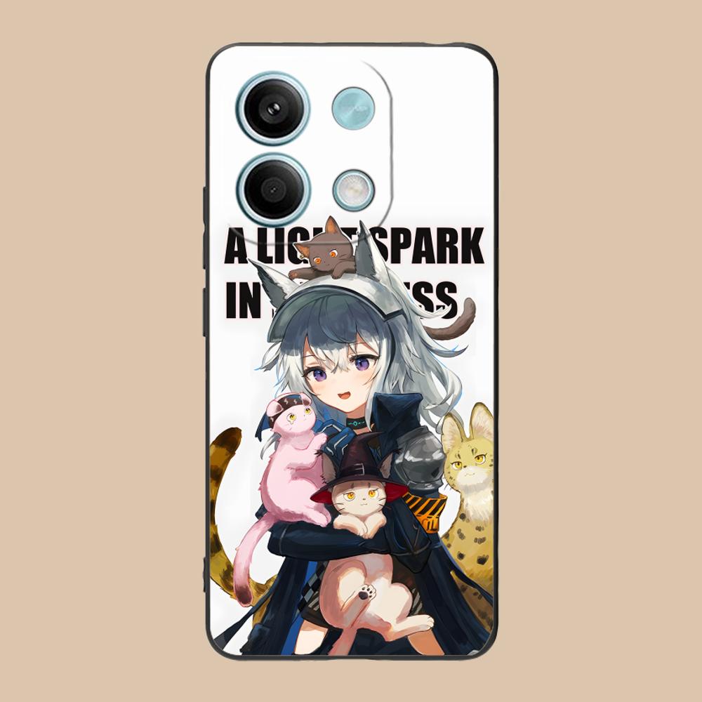 Arknights Grani Matte TPU Mobile Phone Case for Xiaomi 15 14 13 12 Mi 11 T Ultra Lite Pro S X 5G Colorful Printing Cover