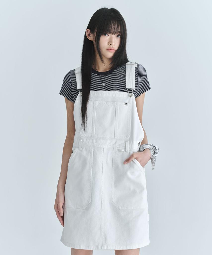 Code Graphy (Women'S) Overall Dress-White