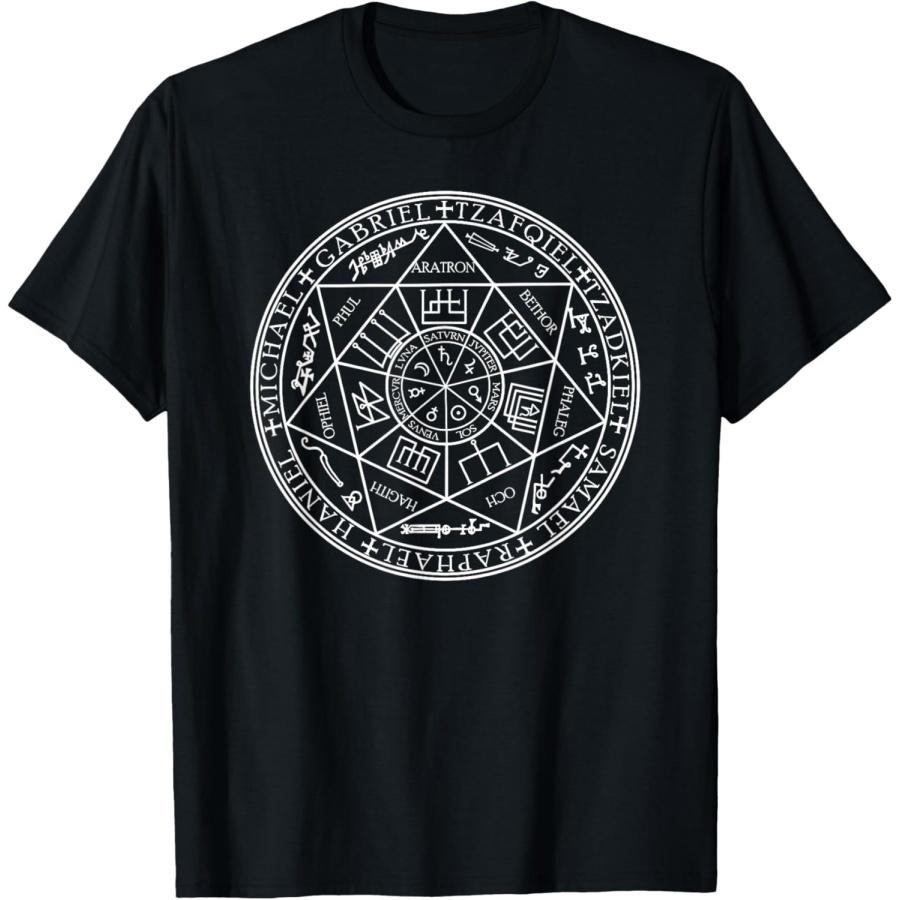 Holy Seal of the 7 Archangels T-Shirt XXXXXL чёрный