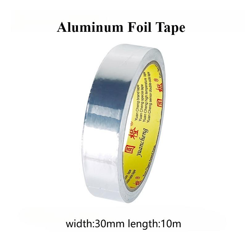 

Industrial Strength Aluminum Foil Tape, Waterproof Heat Resistant Adhesive Plumbing Appliance Repair and Metal Surface Patching 1PC